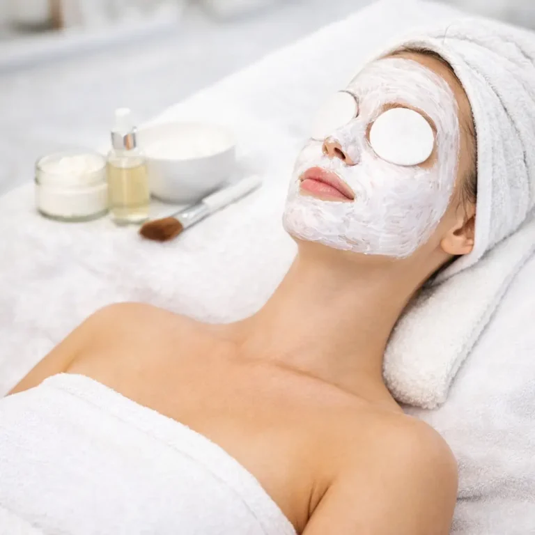 Bleaching du visage et du cou