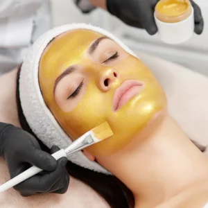Soin facial gold face spa
